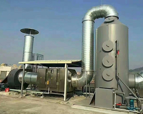 哈尔滨碳钢喷塑喷淋塔